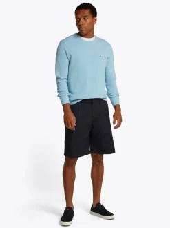 Tommy Hilfiger Essential Structure Crew Neck - Blue
