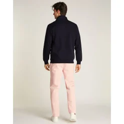 Tommy Hilfiger Essential In Techno Quarter Zip - Navy