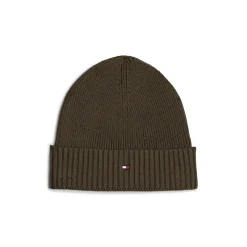 Tommy Hilfiger Flag Pima Cotton Beanie - Green