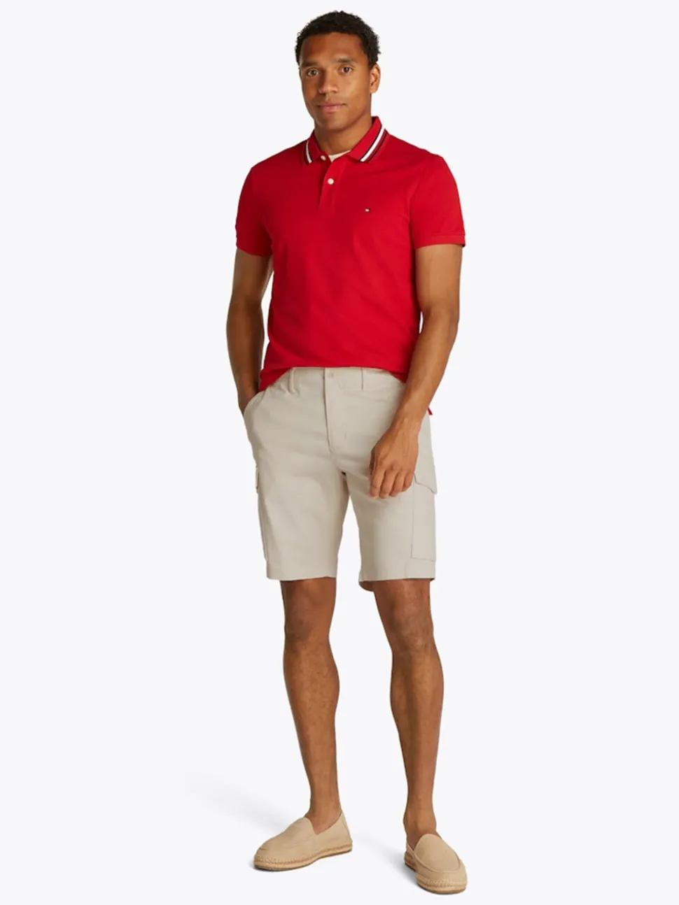 Tommy Hilfiger Harlem Cargo Shorts - Stone