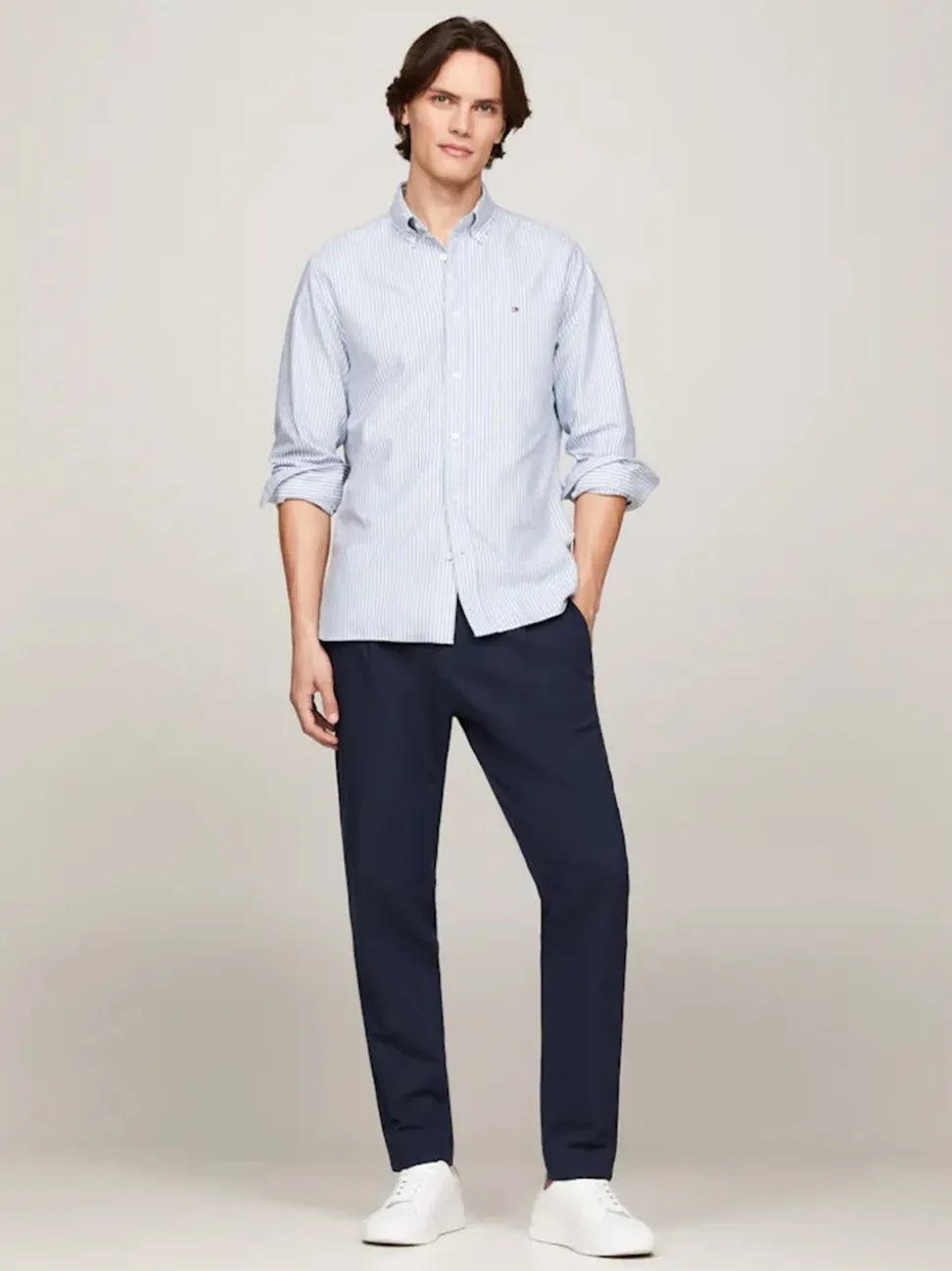 Tommy Hilfiger Heritage Oxford Shirt - Blue
