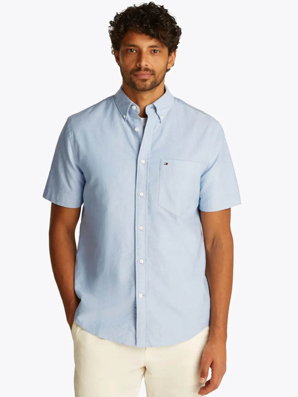 Tommy Hilfiger Heritage Oxford Shirt - Blue