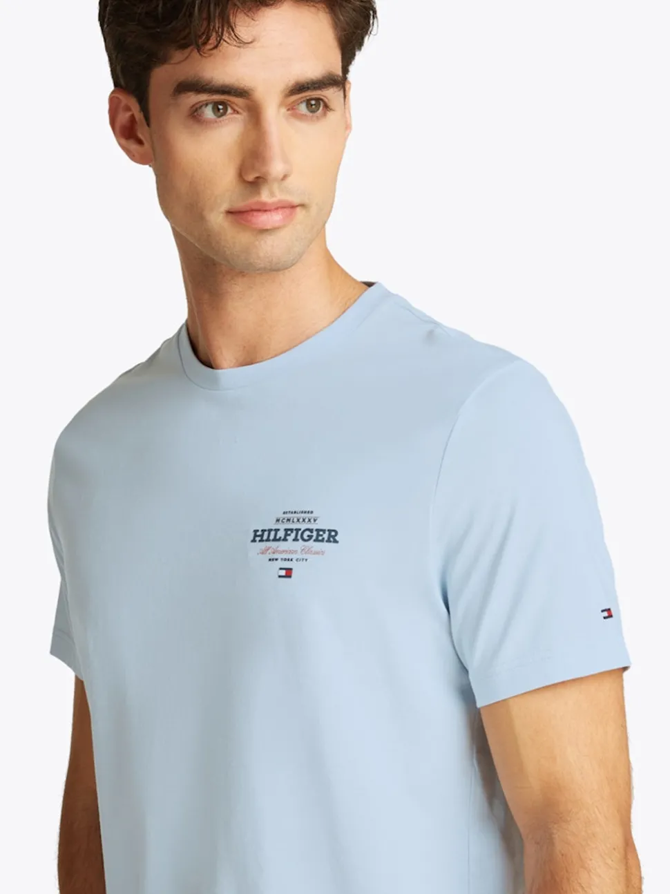Tommy Hilfiger Monotype All American T-Shirt - Blue
