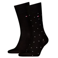 Tommy Hilfiger Pin Dot 2 Pack - Black