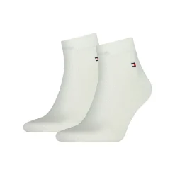 Tommy Hilfiger 2pk Quarter Sneaker Sock - White