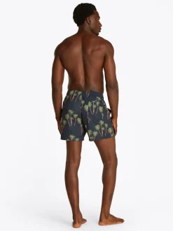 Tommy Hilfiger Printed Medium Drawstring Shorts - Navy