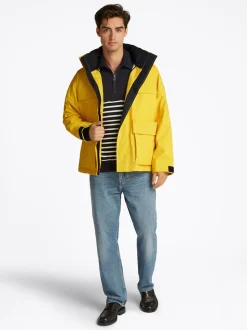 Tommy Hilfiger Regatta Mid Length Jacket - Yellow