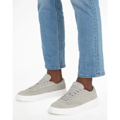 Tommy Hilfiger Suede Sneaker - Silver