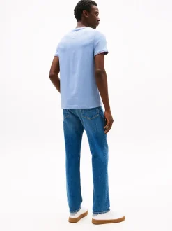 Tommy Hilfiger Tommy Logo Tipped T-Shirt - Blue