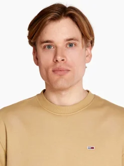 Tommy Jeans Flag Sweatshirt - Brown