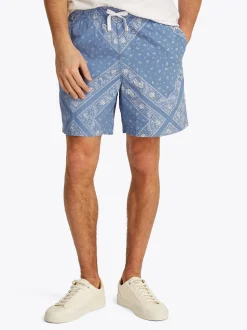 Tommy Jeans Loose Beach Print Short - Blue