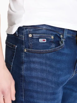 Tommy Jeans Ryan Slim Straight Fit Jeans - Blue