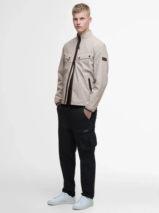 Barbour International Re-Duke Showerproof Jacket - Stone
