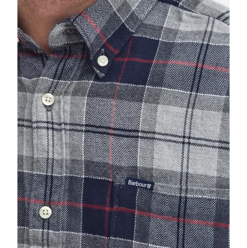 Barbour Keyloch Tailored Tartan Shirt - Blue
