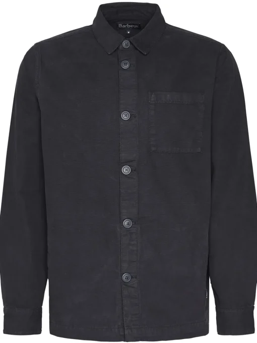 Barbour Washed Overshirt - Navy
