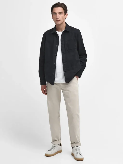 Barbour Washed Overshirt - Navy