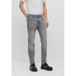Boss Delaware Jeans - Silver