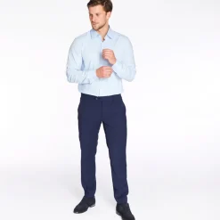 Boss H Hank Slim Fit Shirt - Blue