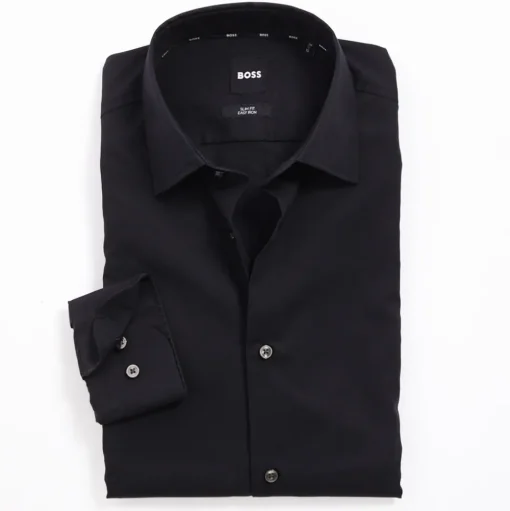 Boss H Hank Slim-Fit Shirt - Black