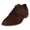 Bugatti Gapo Suede Shoe - Brown