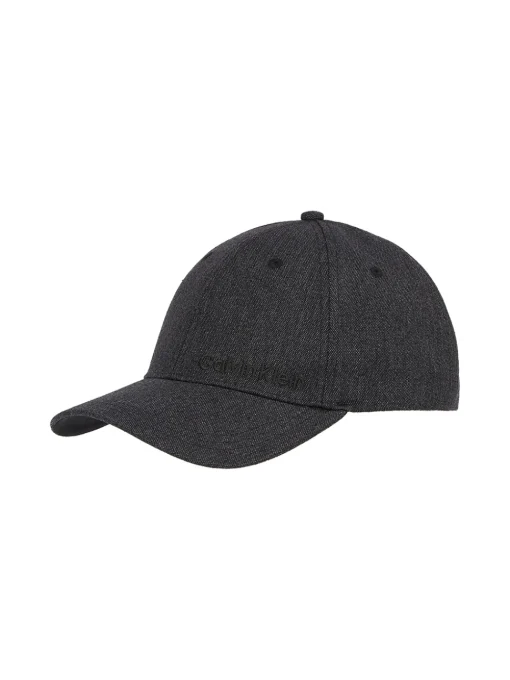 Calvin Klein Linen Cap - Black