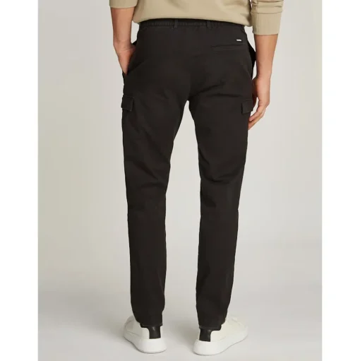 Calvin Klein Modern Twill Tapered Cargo Pant - Black