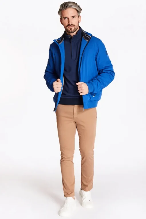 Club 1879 Leinster Half Zip Two Tone Sweatshirt - Navy