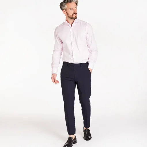 Eterna Plain Opaque Cover Shirt - Pink