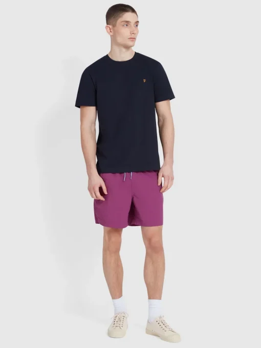 Farah Colbert Plain Swim Short - Purple