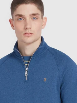 Farah Jim Quarter Zip Sweat -