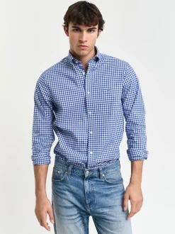 Gant Classic Gingham Shirt - Blue