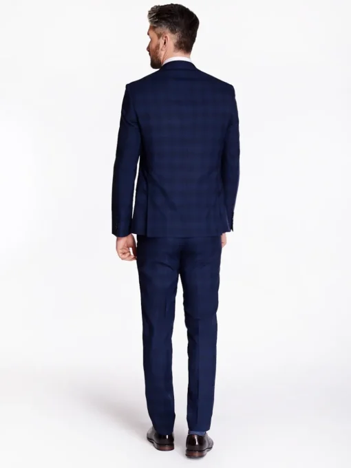 Marco Capelli Alberto Check Suit - Navy