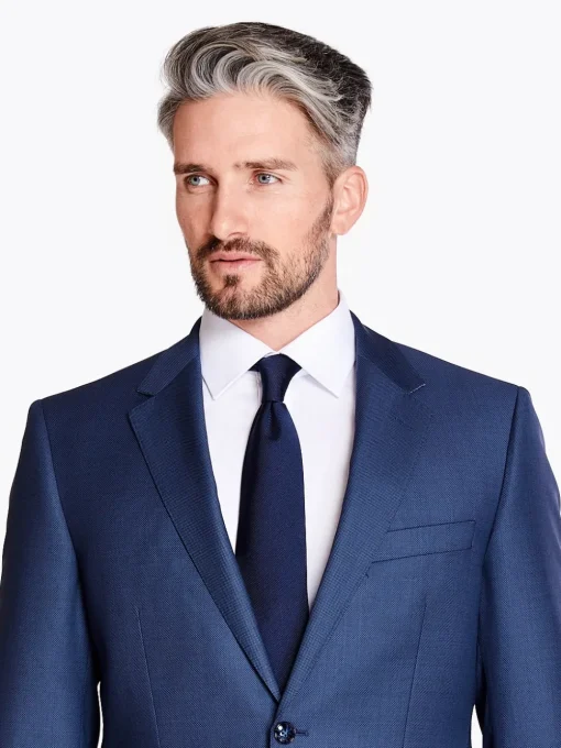 Marco Capelli Birdseye Two Piece Suit - Blue