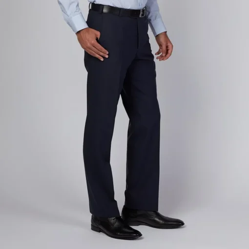 Marco Capelli Classic Regular Fit Trousers - Navy