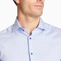 Marco Capelli Dot Shirt - Blue