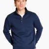 Marco Capelli Half Zip Sweatshirt - Blue