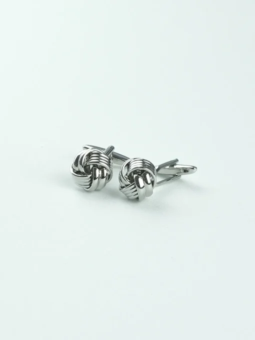 Marco Capelli Knot Cufflink - Silver
