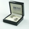 Marco Capelli Plain Cufflink - Silver