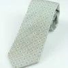 Marco Capelli Sartorial Geo 8cm Silk Tie - Green