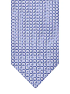 Profuomo Silk Woven Tie - Blue