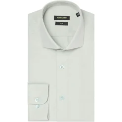 Remus Uomo Frank Twill Shirt - Green
