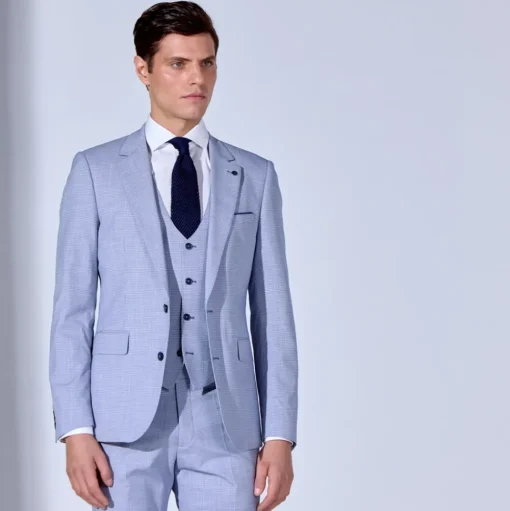 Remus Uomo Matteo Waistcoat - Blue
