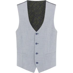 Remus Uomo Matteo Waistcoat - Blue