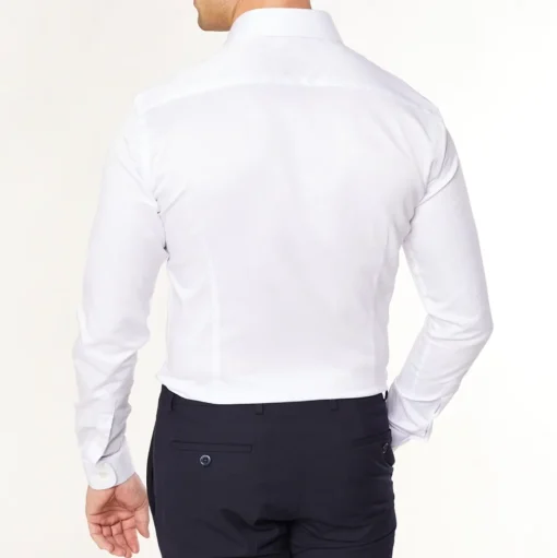 Remus Uomo Mini Pattern Shirt - White