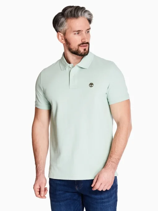 Timberland Millers River Pique Polo - Green