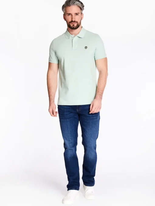 Timberland Millers River Pique Polo - Green