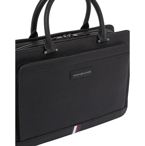 Tommy Hilfiger Business Slim Computer Bag - Black