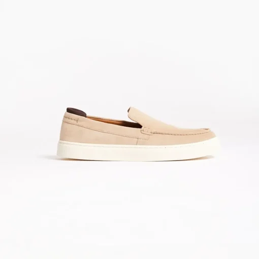 Tommy Hilfiger Casual Suede Loafer - Stone