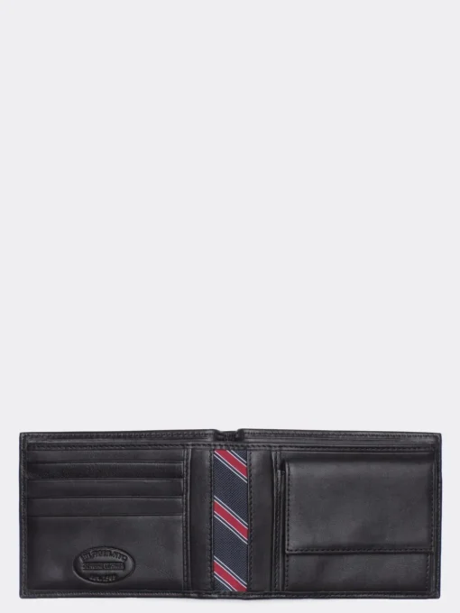 Tommy Hilfiger Eton Coin Pocket Wallet - Black