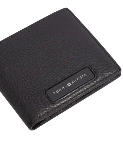 Tommy Hilfiger Monogram Card & Coin Wallet - Black